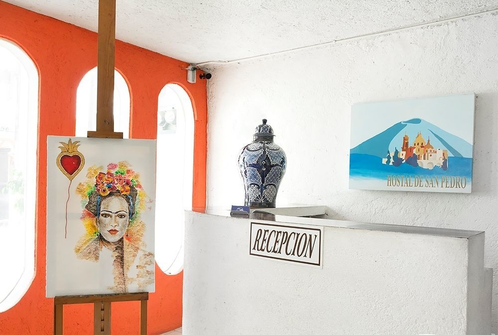 Hostal De San Pedro Чолула Екстериор снимка